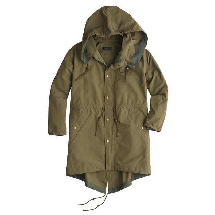 J.Crew Fishtail Anorak