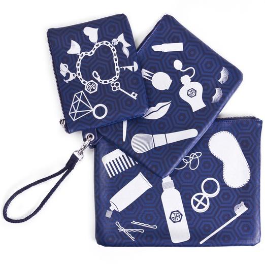 Jonathan Adler Beauty Triple Pouch Set