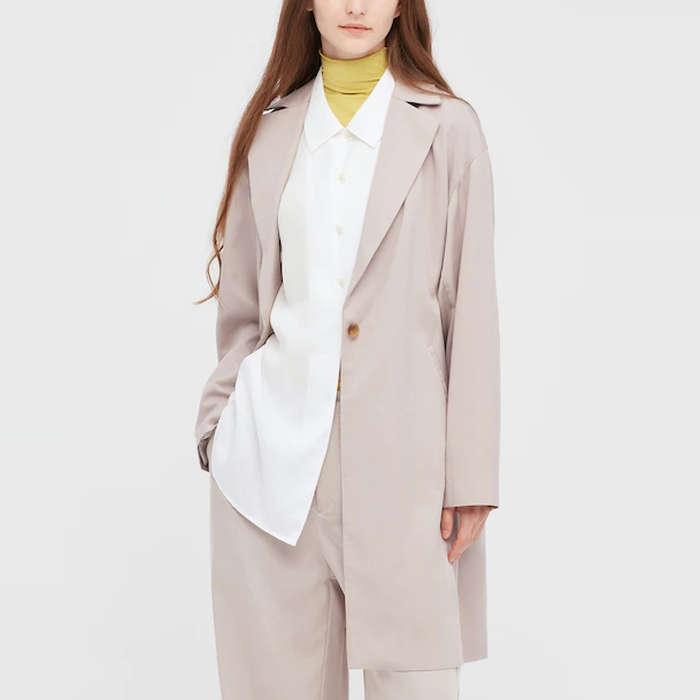Uniqlo Twill Cocoon Coat