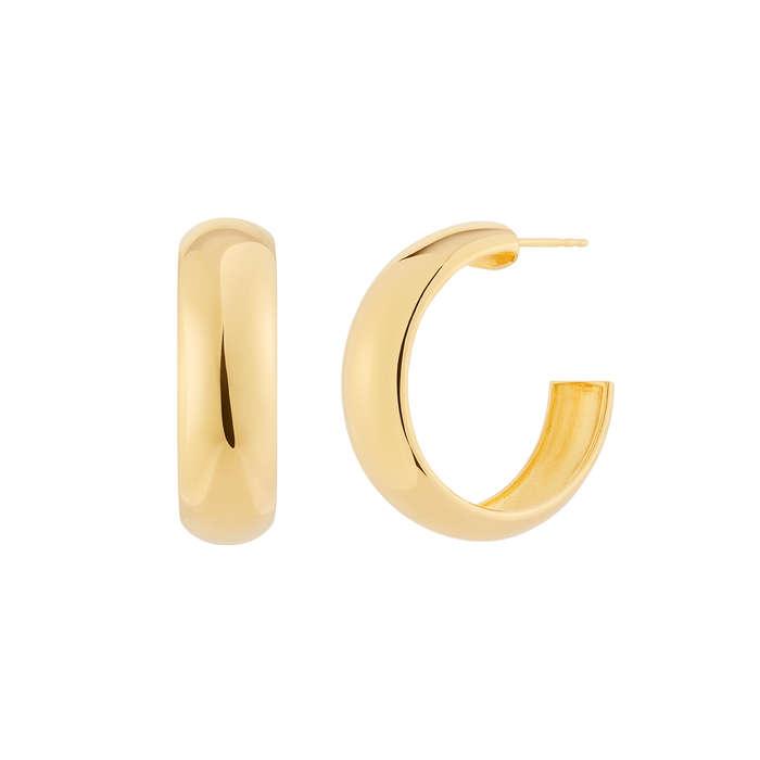 Mejuri Chunky Hoops