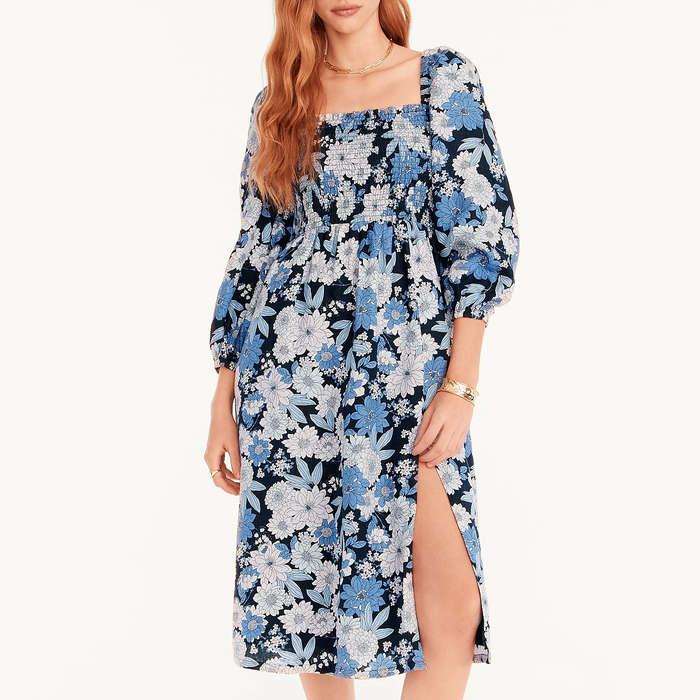 J.Crew Linen Daydream Dress